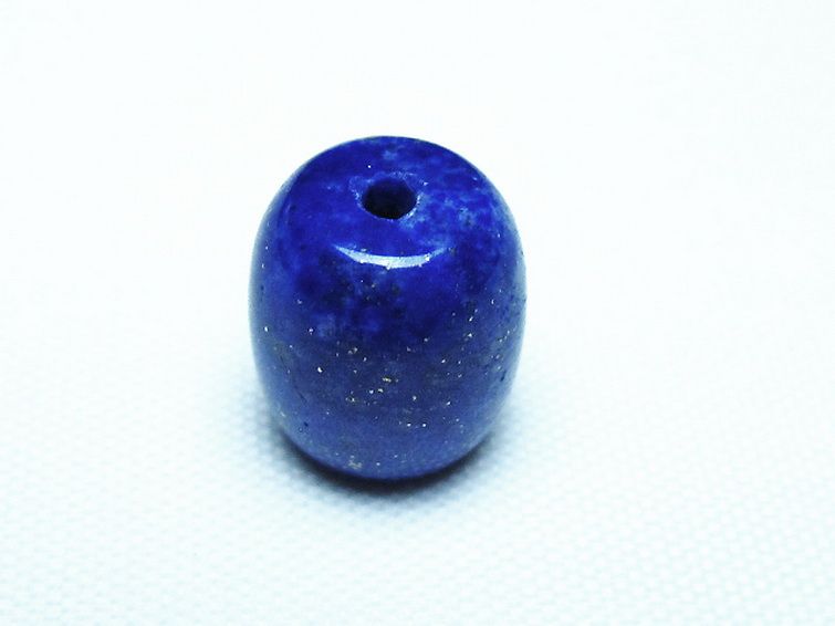 ラピスラズリ バレル型 ビーズ [t74-3627] 1枚目