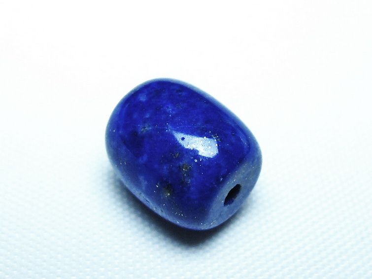 ラピスラズリ バレル型 ビーズ [t74-3627] 3枚目
