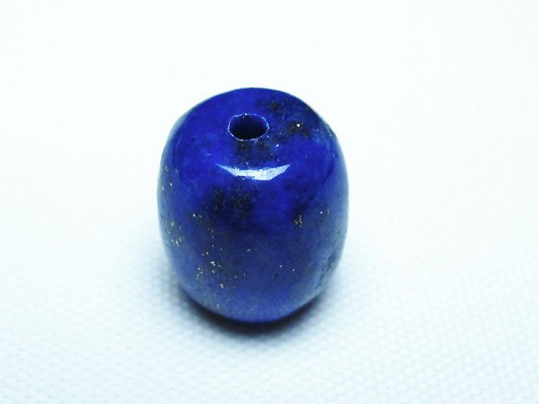 ラピスラズリ バレル型 ビーズ [t74-3634] 1枚目