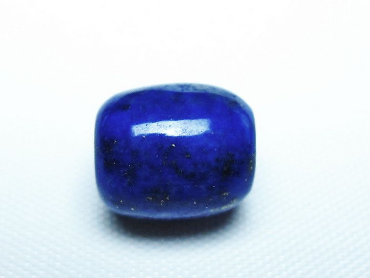 ラピスラズリ バレル型 ビーズ [t74-3634] 2枚目
