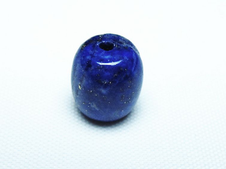 ラピスラズリ バレル型 ビーズ [t74-3640] 1枚目