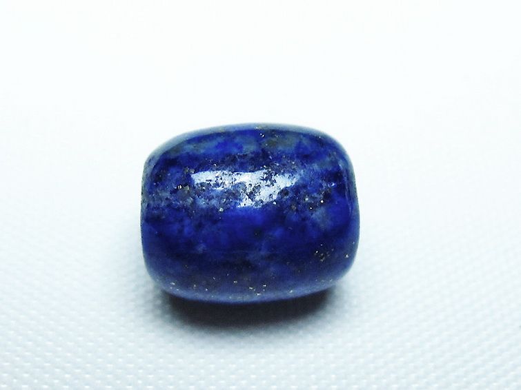 ラピスラズリ バレル型 ビーズ [t74-3640] 2枚目