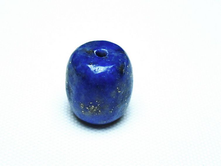 ラピスラズリ バレル型 ビーズ [t74-3646] 1枚目
