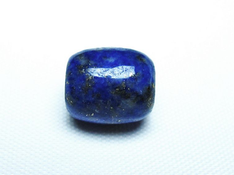 ラピスラズリ バレル型 ビーズ [t74-3646] 2枚目