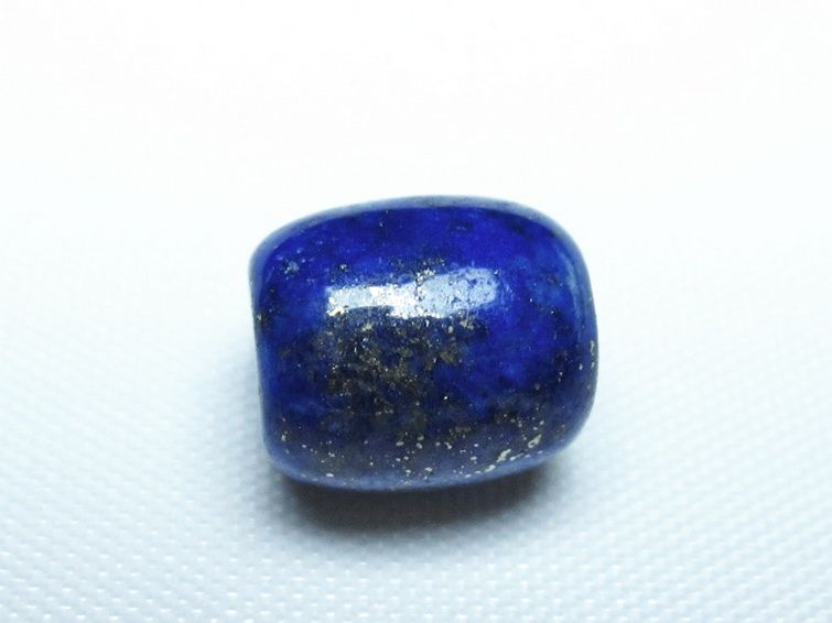 ラピスラズリ バレル型 ビーズ [t74-3657] 2枚目