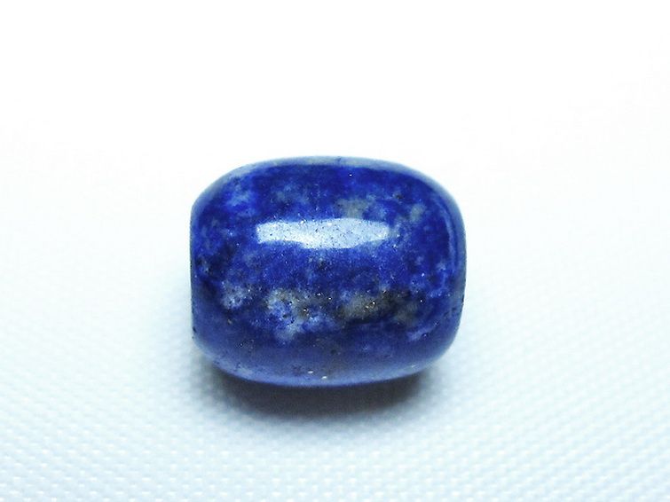 ラピスラズリ バレル型 ビーズ [t74-3675] 2枚目