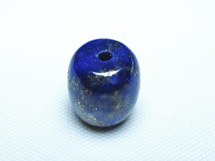 ラピスラズリ バレル型 ビーズ [t74-3678] 1枚目