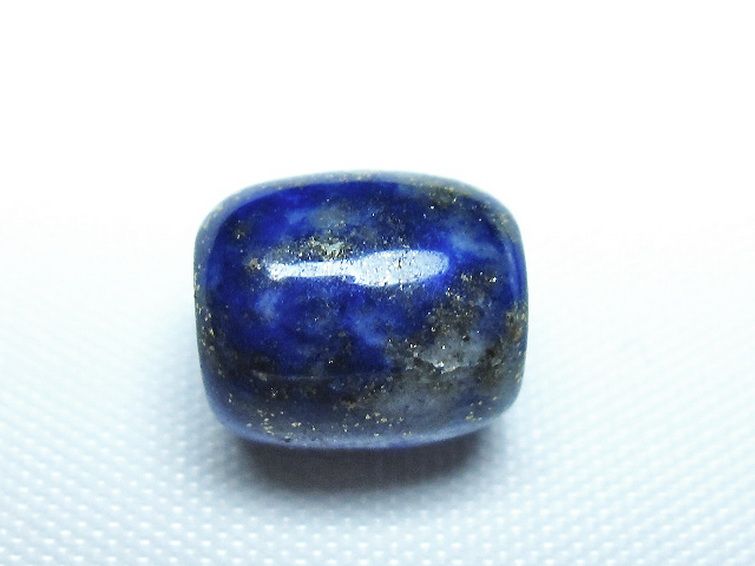ラピスラズリ バレル型 ビーズ [t74-3678] 2枚目