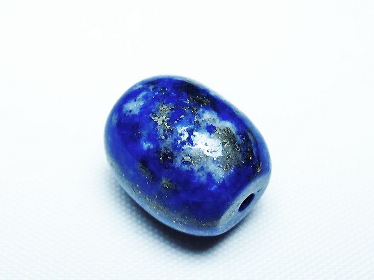 ラピスラズリ バレル型 ビーズ [t74-3710] 3枚目