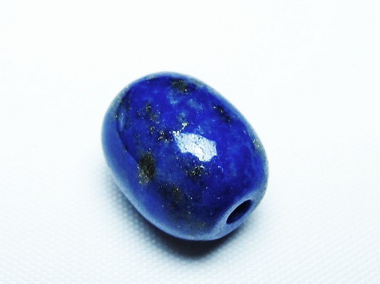 ラピスラズリ バレル型 ビーズ [t74-3713] 3枚目