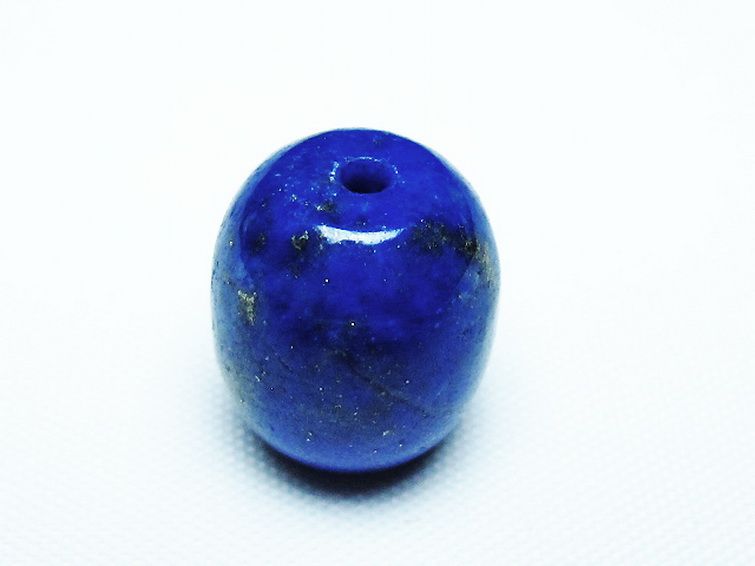 ラピスラズリ バレル型 ビーズ [t74-3722] 1枚目