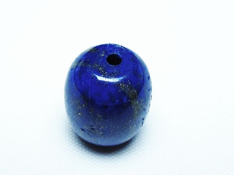 ラピスラズリ バレル型 ビーズ [t74-3753] 1枚目