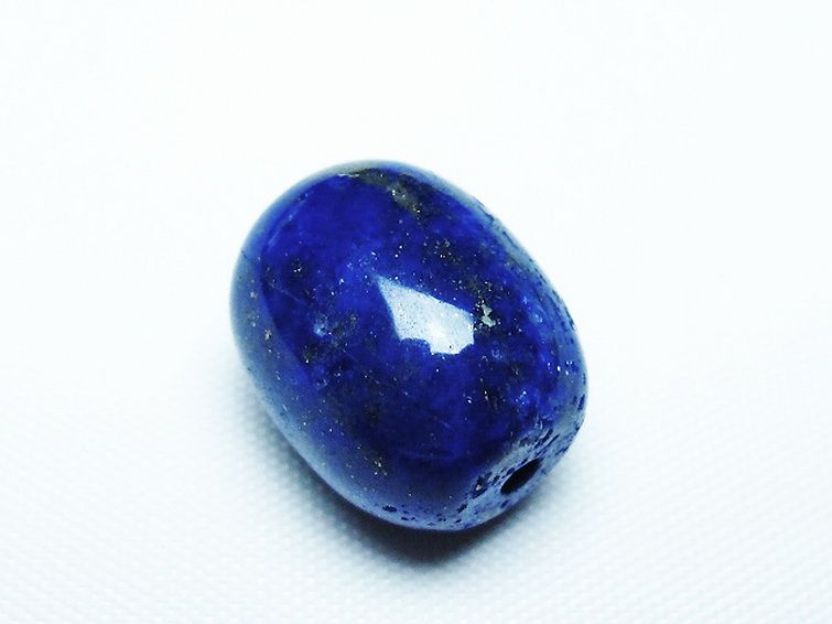ラピスラズリ バレル型 ビーズ [t74-3753] 3枚目