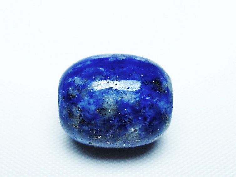 ラピスラズリ バレル型 ビーズ [t74-3758] 2枚目