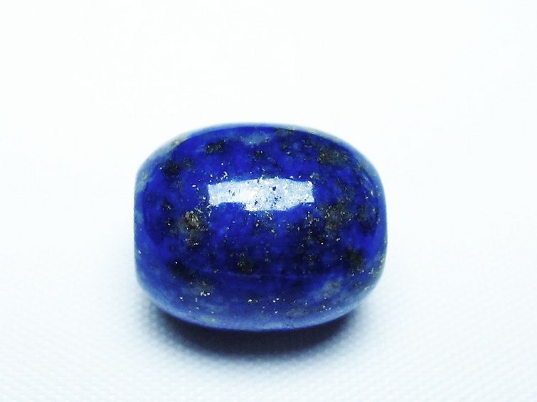 ラピスラズリ バレル型 ビーズ [t74-3768] 2枚目