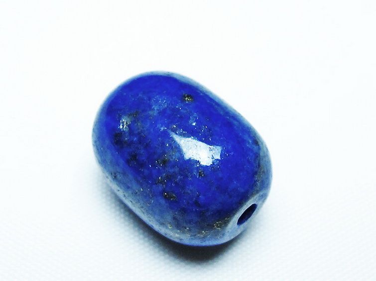 ラピスラズリ バレル型 ビーズ [t74-3802] 3枚目