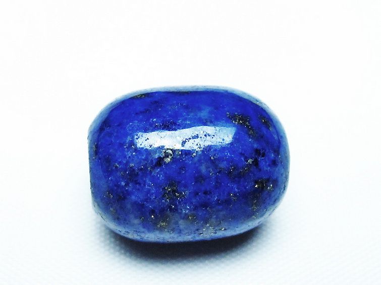 ラピスラズリ バレル型 ビーズ [t74-3807] 2枚目