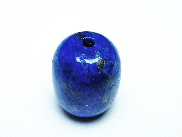 ラピスラズリ バレル型 ビーズ [t74-3810] 1枚目