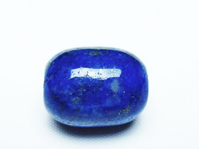 ラピスラズリ バレル型 ビーズ [t74-3810] 2枚目