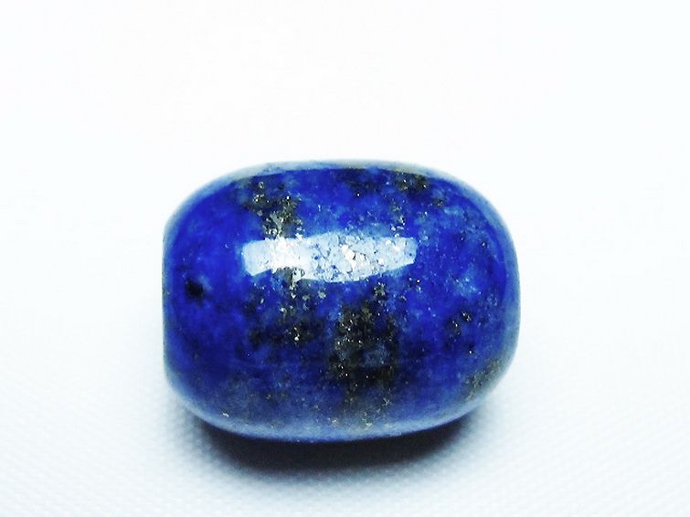 ラピスラズリ バレル型 ビーズ [t74-3813] 2枚目