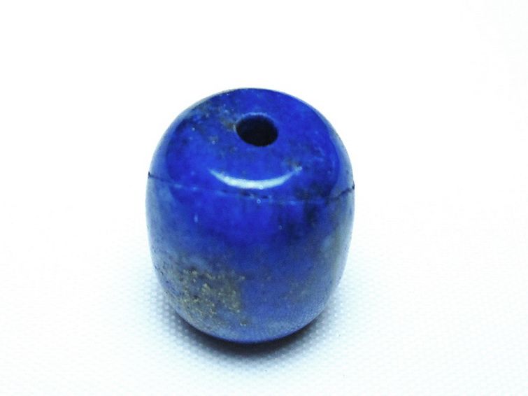 ラピスラズリ バレル型 ビーズ [t74-3817] 1枚目