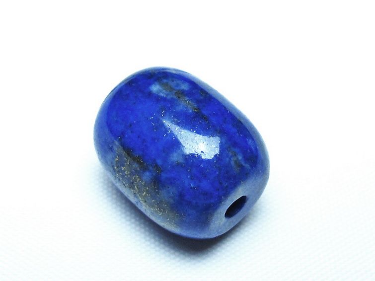 ラピスラズリ バレル型 ビーズ [t74-3817] 3枚目