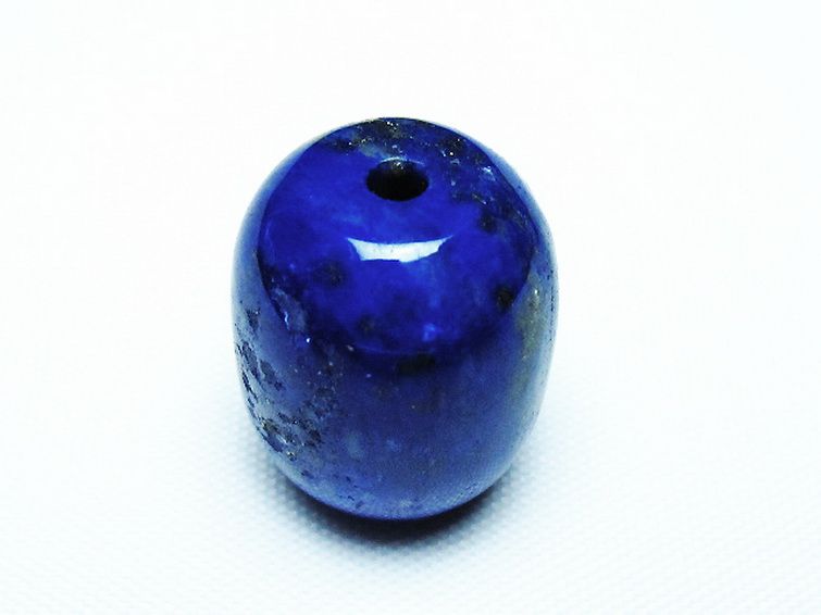 ラピスラズリ バレル型 ビーズ [t74-3845] 1枚目