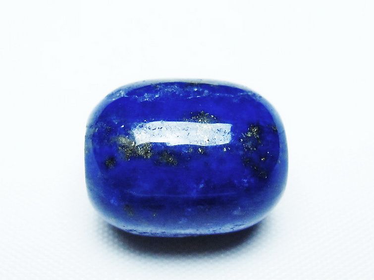 ラピスラズリ バレル型 ビーズ [t74-3845] 2枚目