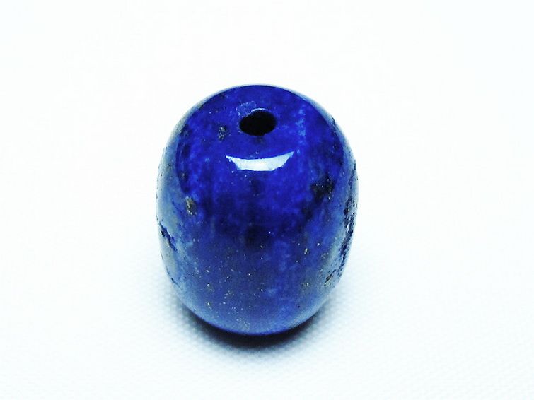ラピスラズリ バレル型 ビーズ [t74-3851] 1枚目