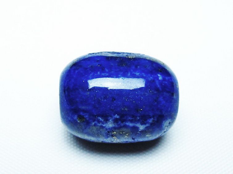 ラピスラズリ バレル型 ビーズ [t74-3851] 2枚目