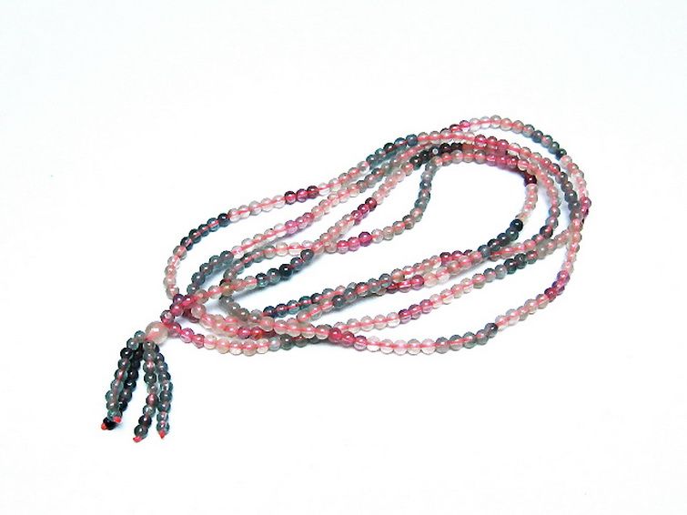 ミックスカラートルマリン ブレスレット 3mm [t75-7396] 1枚目