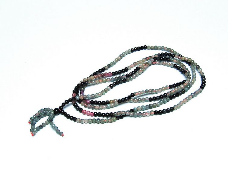 ミックスカラートルマリン ブレスレット 3mm [t75-7424]