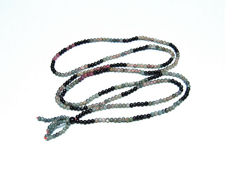 ミックスカラートルマリン ブレスレット 3mm [t75-7424] 3枚目