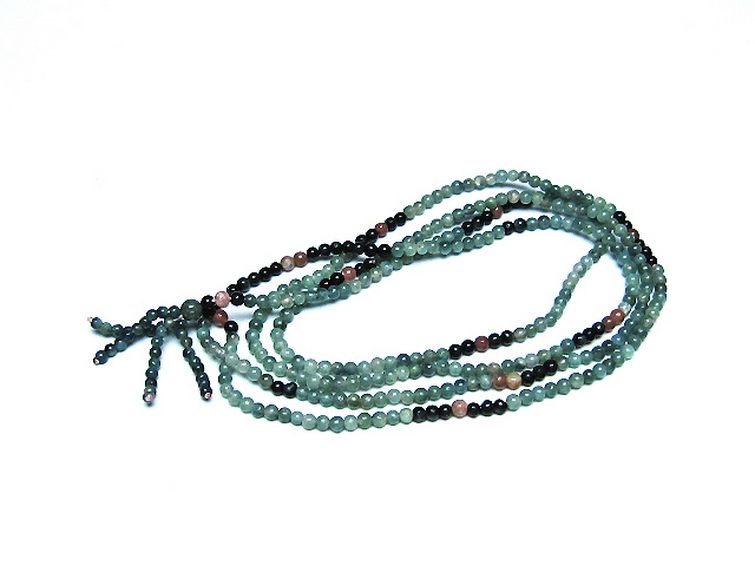 ミックスカラートルマリン ブレスレット 3mm [t75-7428] 1枚目