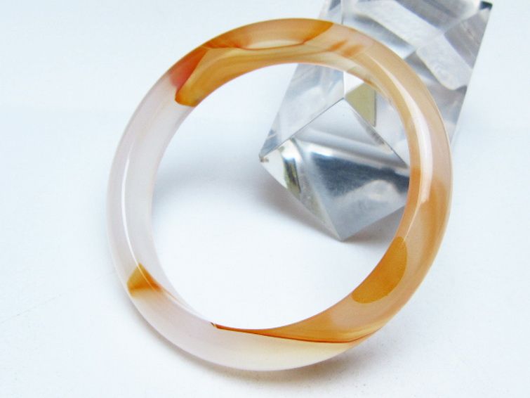 赤アゲート バングル 58mm [t752-1511] 3枚目
