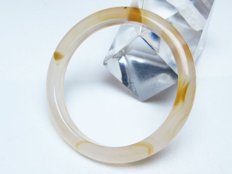 赤アゲート バングル 52mm [t752-1529] 3枚目