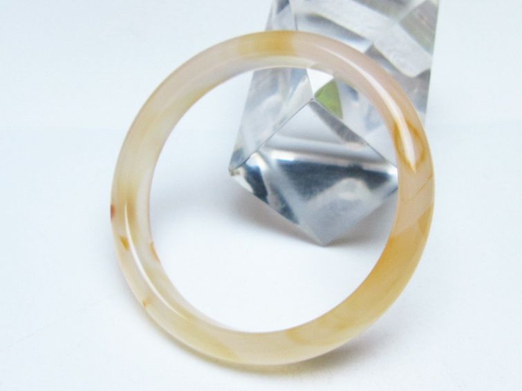 赤アゲート バングル 53mm [t752-1546] 3枚目