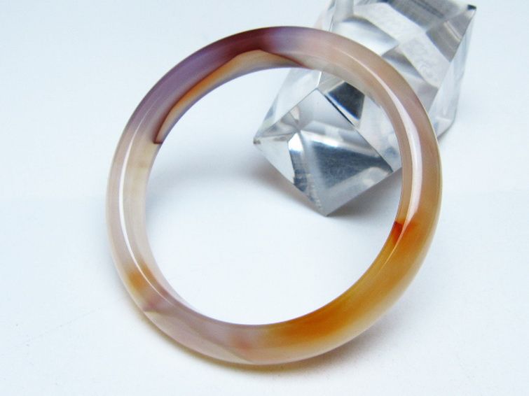 赤アゲート バングル 62mm [t752-1586] 3枚目