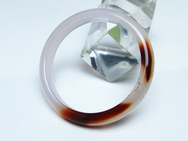 赤アゲート バングル 56mm [t752-1600] 3枚目