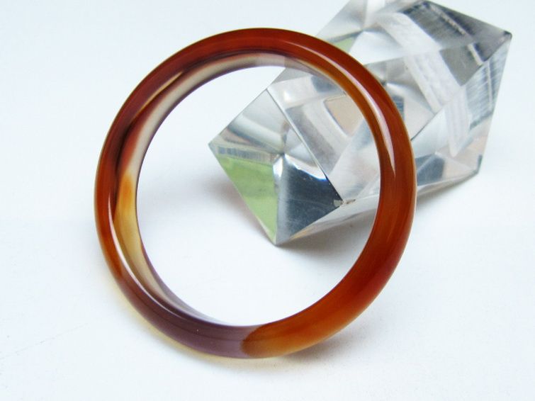 赤アゲート バングル 52mm [t752-1618] 3枚目