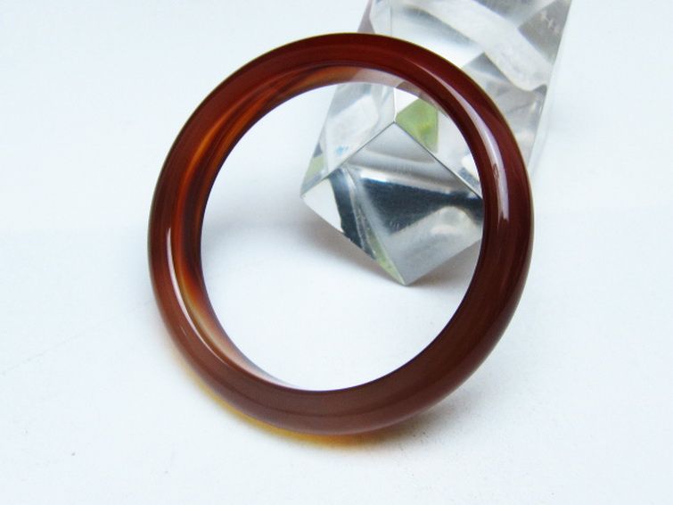 赤アゲート バングル 54mm [t752-1623] 3枚目