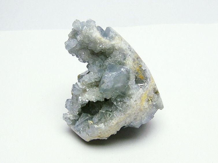  セレスタイト 天青石 原石[T756-3143] 1枚目