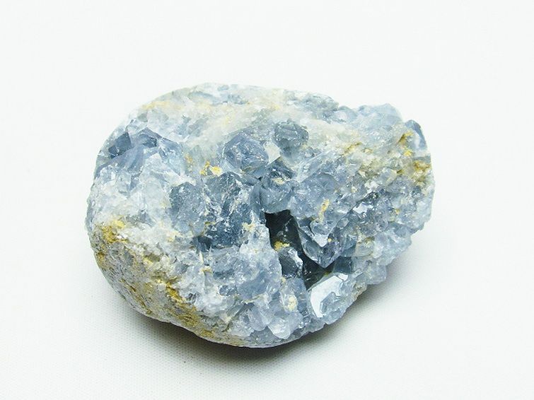  セレスタイト 天青石 原石[T756-3981] 3枚目