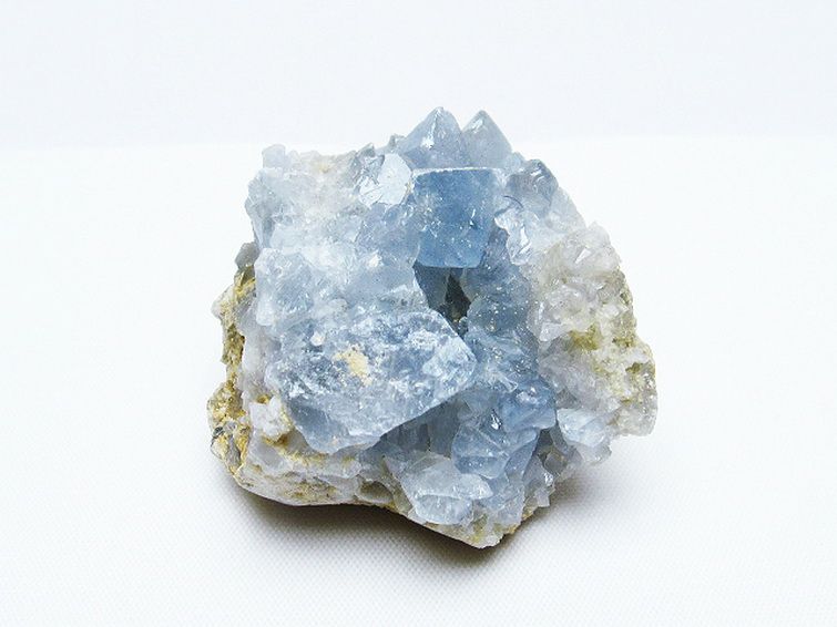  セレスタイト 天青石 原石[T756-5486] 3枚目