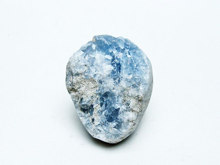  セレスタイト 天青石 原石[T756-5962] 1枚目