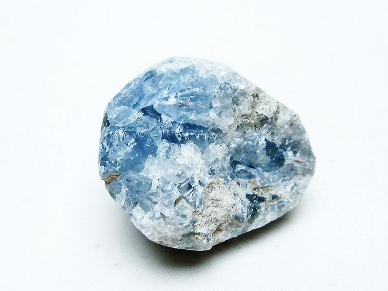  セレスタイト 天青石 原石[T756-5962] 3枚目