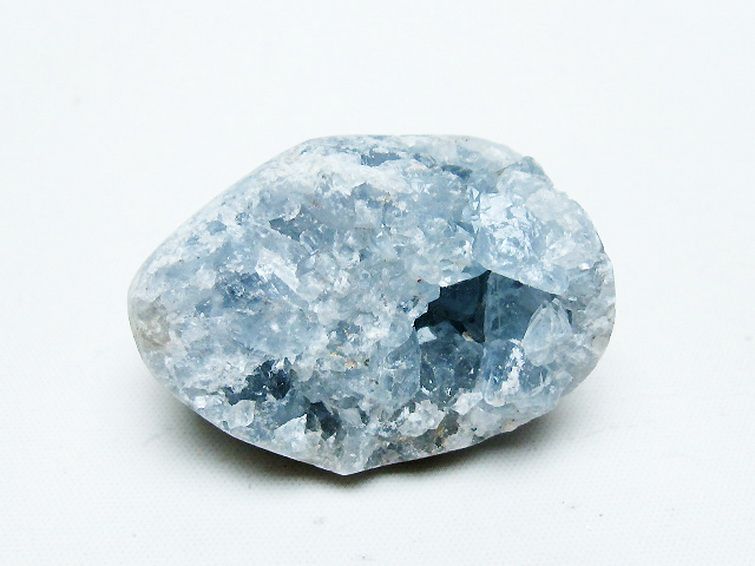  セレスタイト 天青石 原石[T756-5965] 3枚目