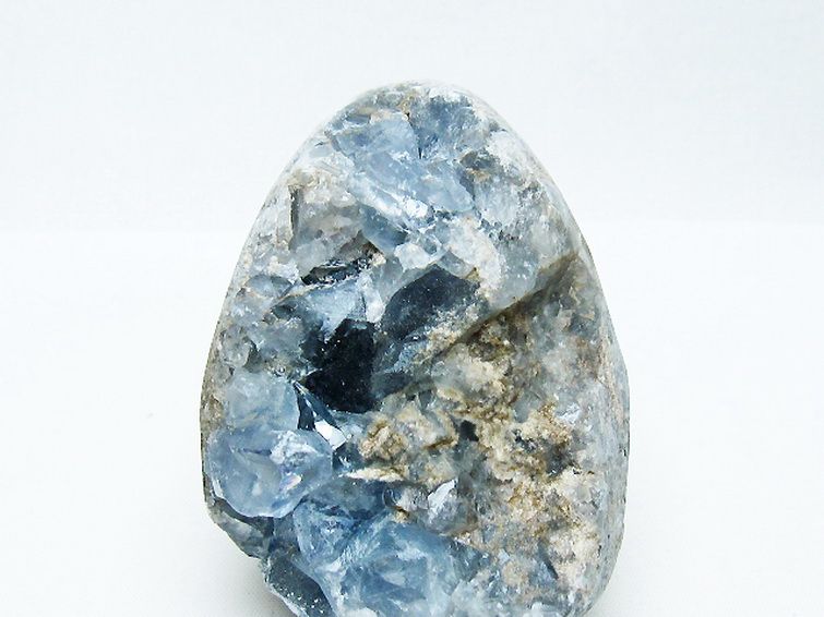  セレスタイト 天青石 原石[T756-6053] 2枚目