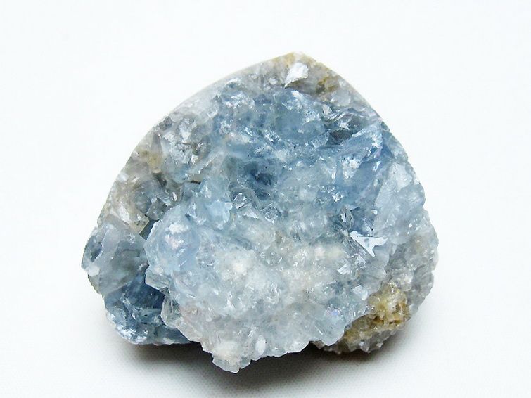 セレスタイト 天青石 ハートシェイプ 原石[T756-6218] 3枚目