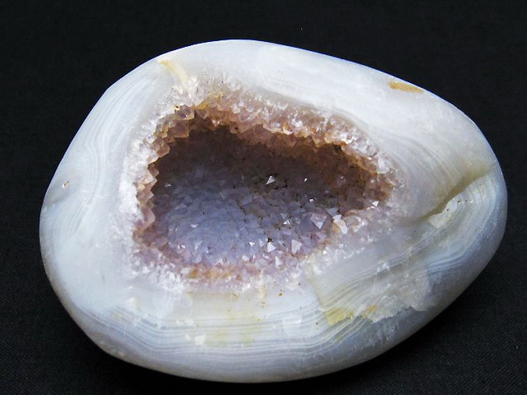 ウルグアイ産 アゲート水晶ドーム[T757-1597] 3枚目